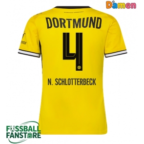 Borussia Dortmund Nico Schlotterbeck #4 Replik Heimtrikot Damen 2026-27 Kurzarm
